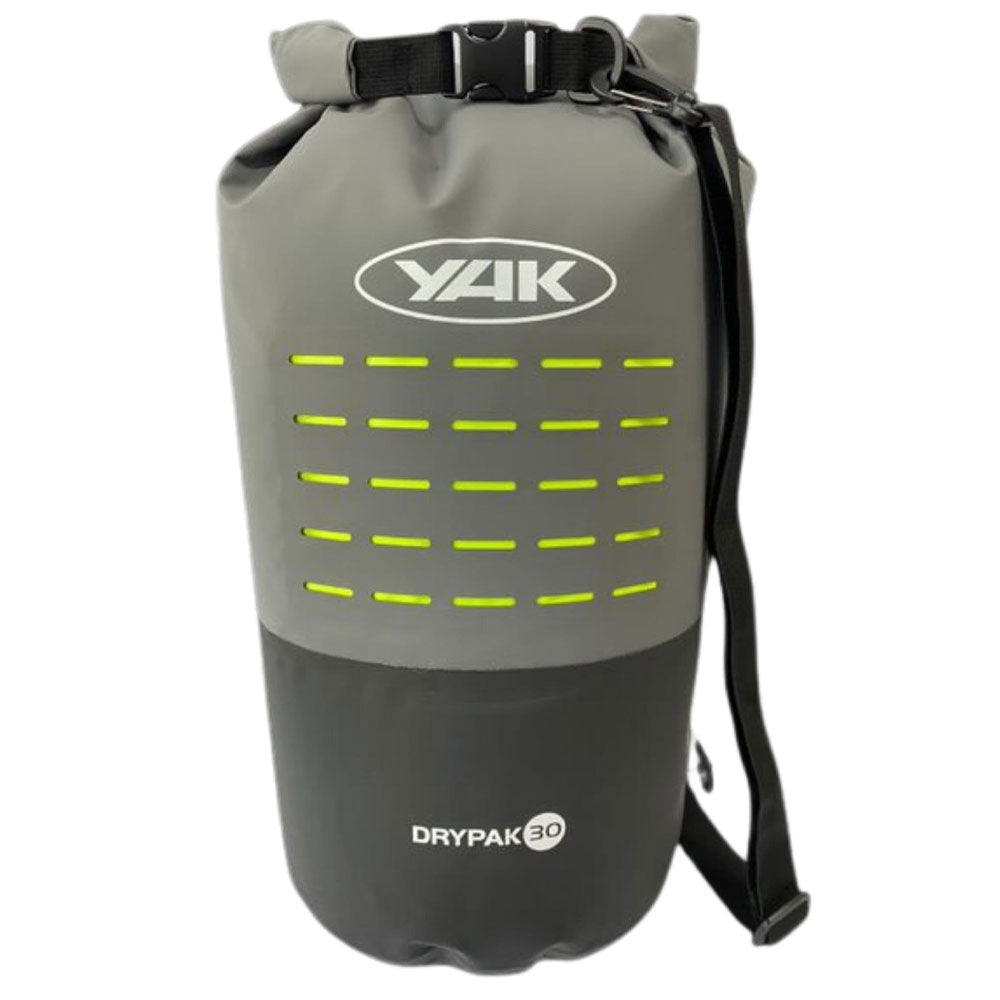Yak Drypak 30L 500D Drybag - Grey/Black