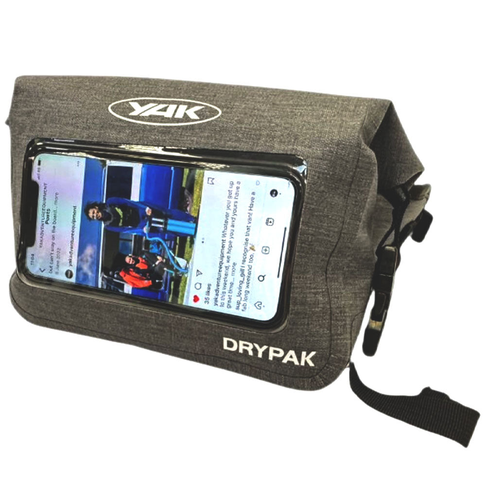 Yak Drypak Tpu Grey Waist Bag - Snowy Grey