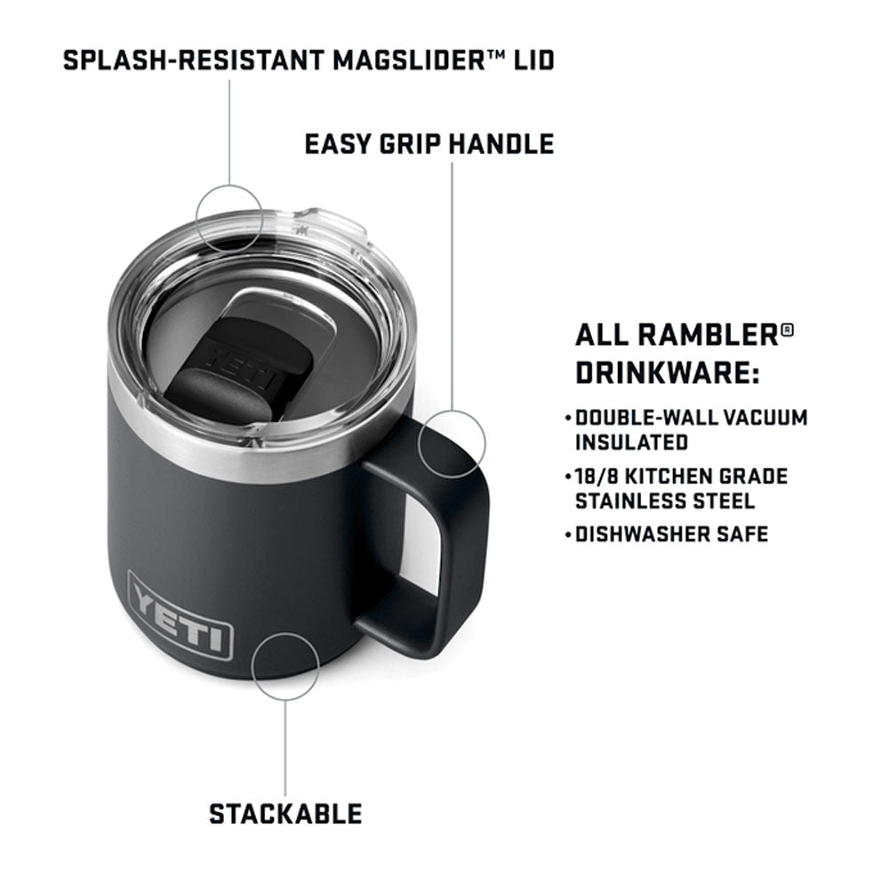 Yeti Rambler 10 Oz Mug - Black
