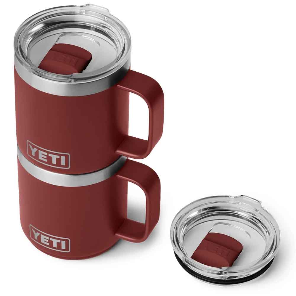 Yeti Rambler 10oz Stackable Mug Stag Red