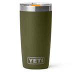 Yeti Rambler 10oz Tumbler Olive King Crab Orange