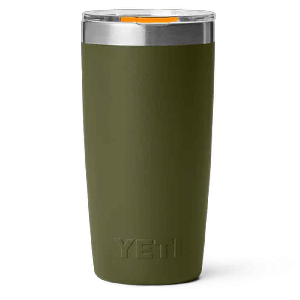 Yeti Rambler 10oz Tumbler Olive King Crab Orange
