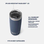 Yeti Rambler 10oz Tumbler Pace Purple
