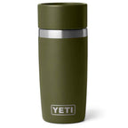 Yeti Rambler 12oz Travel Bottle Olive King Crab Orange