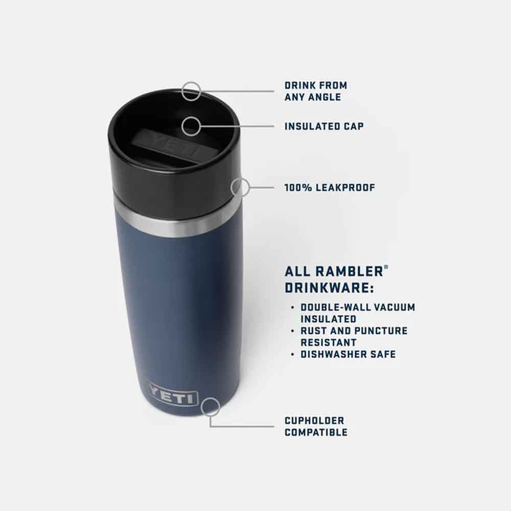 Yeti Rambler 16oz Travel Bottle Pace Purple