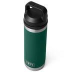 Yeti Rambler 18oz Bottle Chug - Black Forest