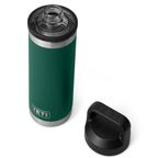 Yeti Rambler 18oz Bottle Chug - Black Forest