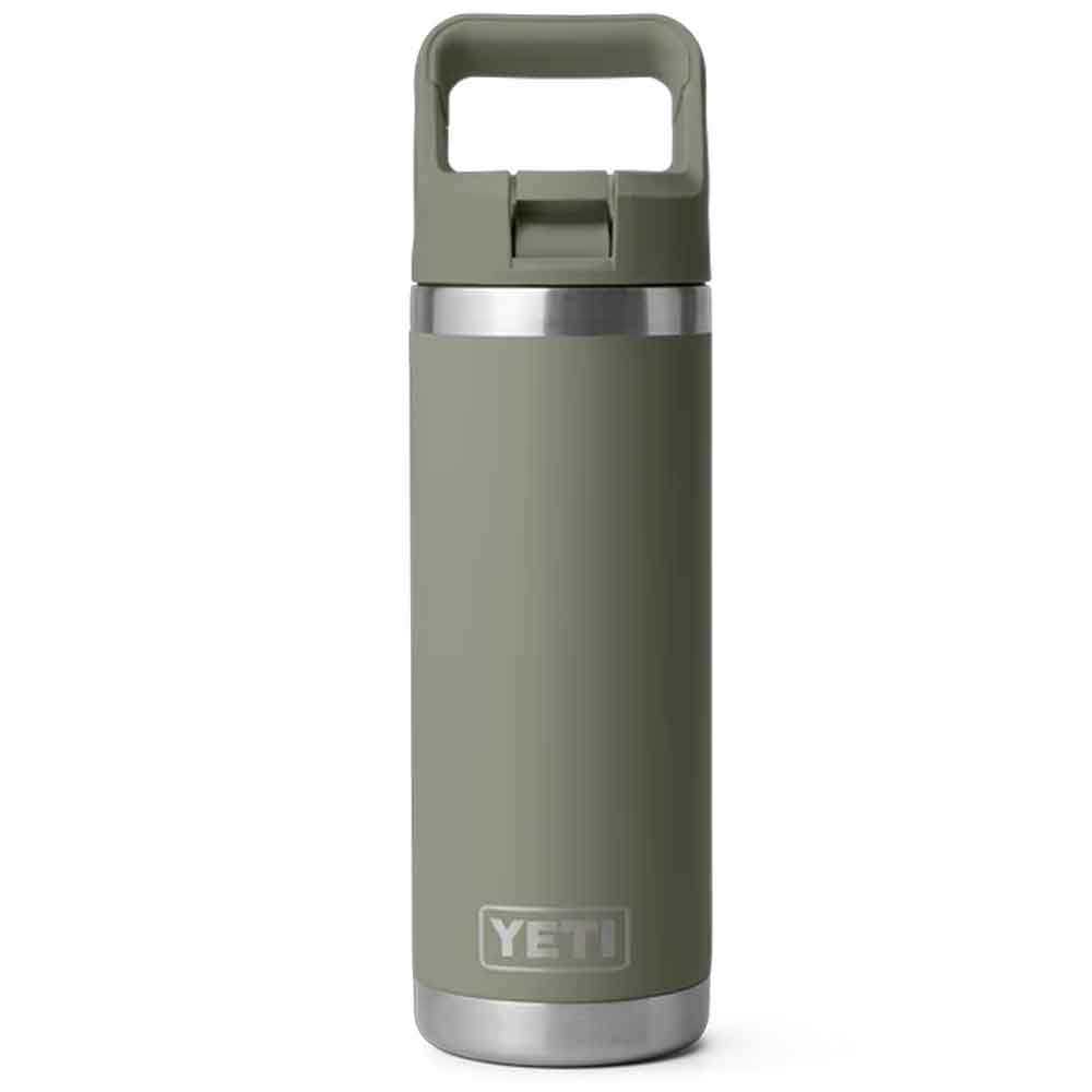 Yeti Rambler 18oz Colour Straw Bottle Pampa Light Green