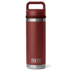 Yeti Rambler 18oz Bottle With Chug Cap Stag Red
