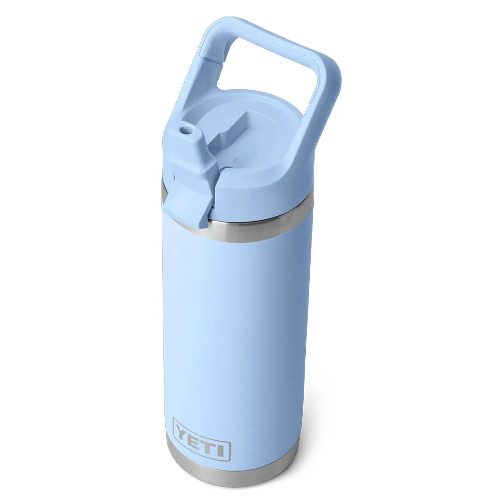 Yeti Rambler 18oz Colour Straw Bottle - Big Sky Blue