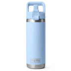 Yeti Rambler 18oz Colour Straw Bottle - Big Sky Blue