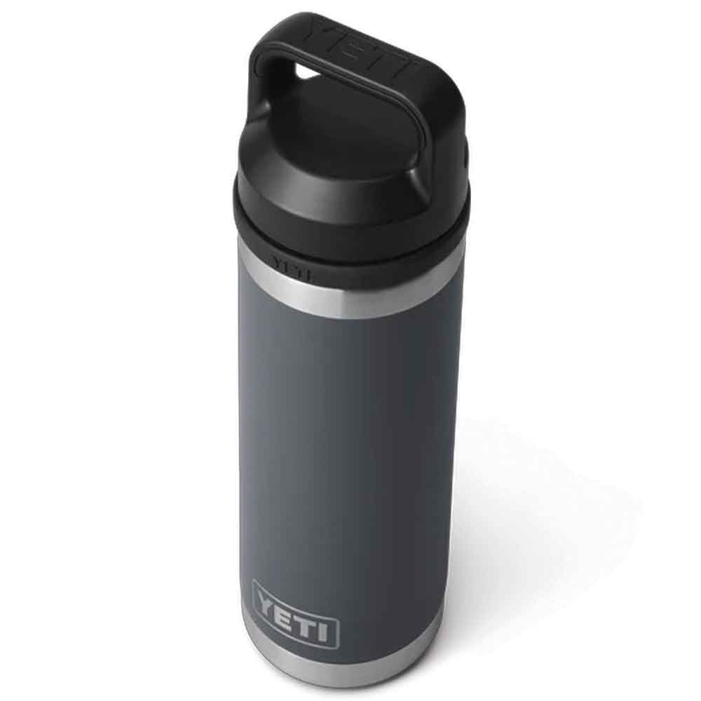 Yeti Rambler 18oz Colour Straw Bottle Charcoal