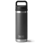 Yeti Rambler 18oz Colour Straw Bottle Charcoal