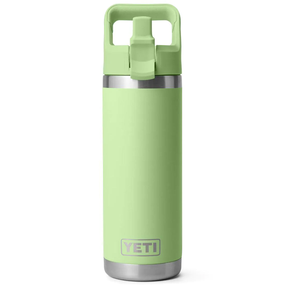 Yeti Rambler 18oz Colour Straw Bottle - Keylime