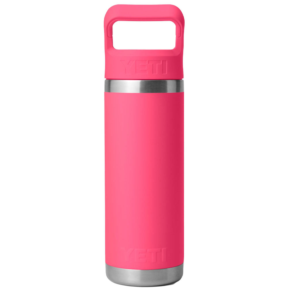Yeti Rambler 18oz Colour Straw Bottle - Tropical Pink