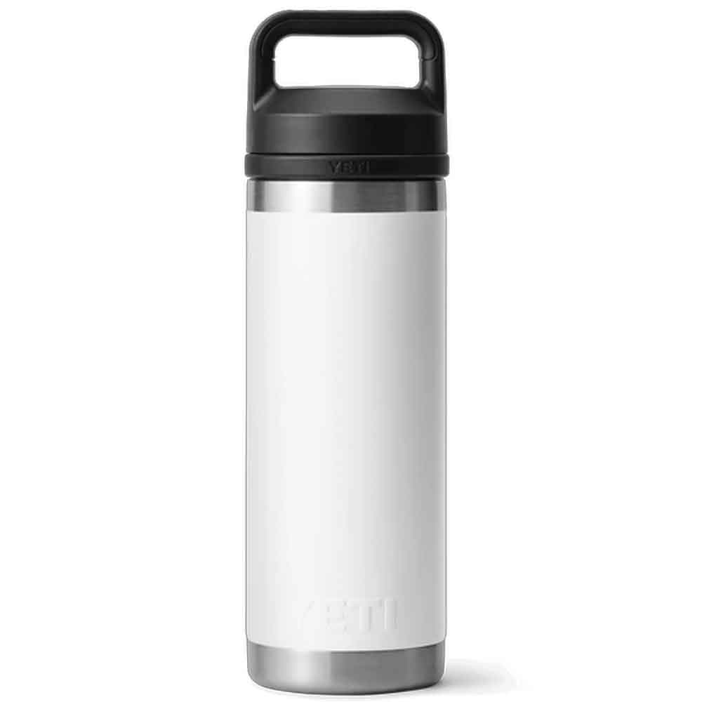 Yeti Rambler 18oz Colour Straw Bottle White