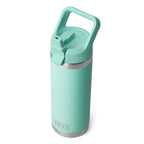 Yeti Rambler 18oz Colour Straw Bottle - Seafoam