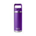 Yeti Rambler 18oz Colour Straw Bottle Pace Purple