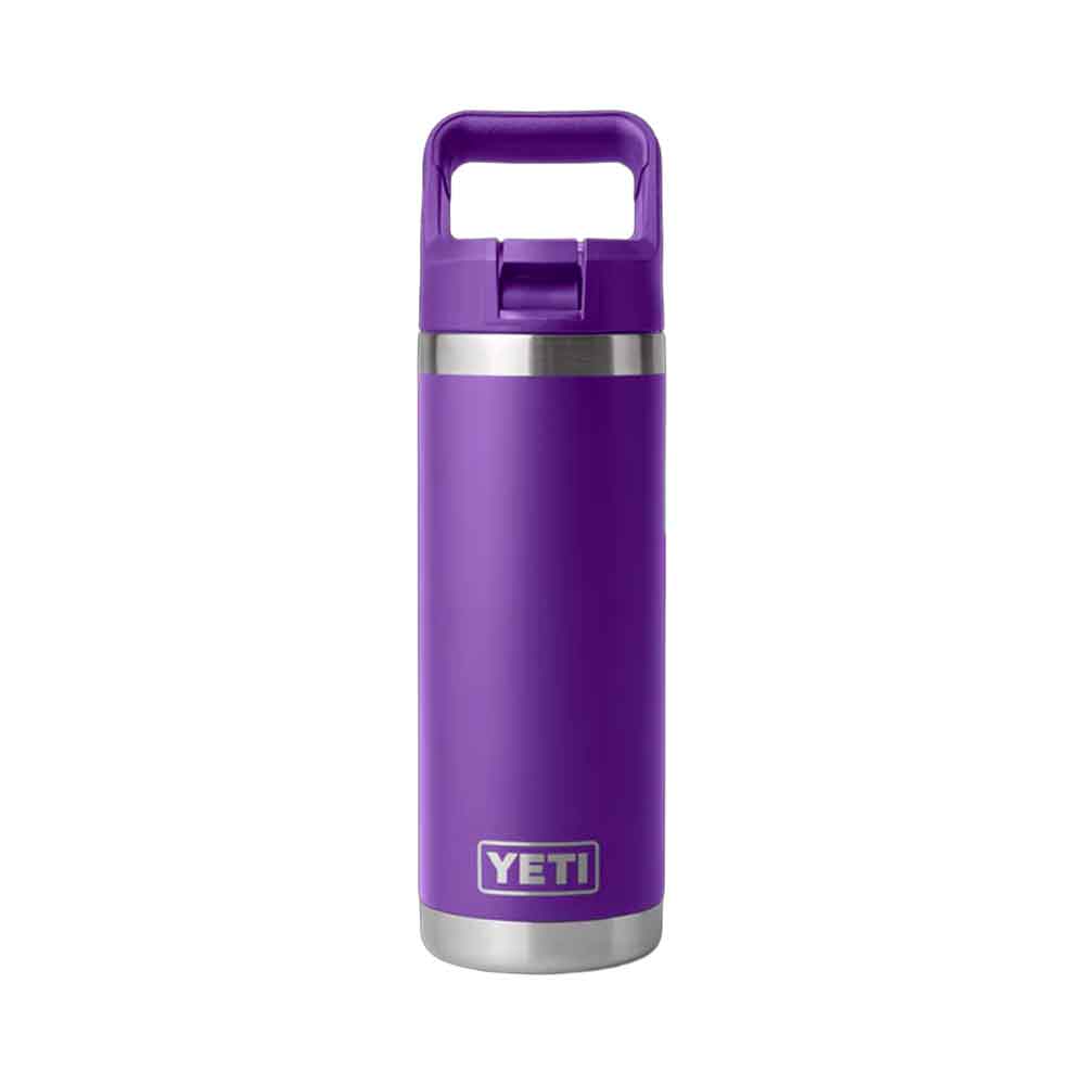 Yeti Rambler 18oz Colour Straw Bottle Pace Purple