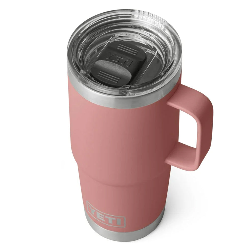 Yeti Rambler 20 Oz Travel Mug - Sandstone Pink
