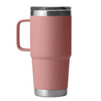 Yeti Rambler 20 Oz Travel Mug - Sandstone Pink