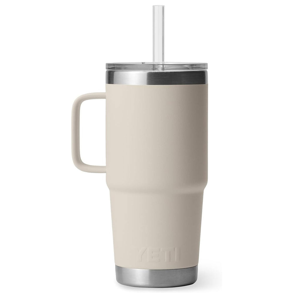Yeti Rambler 25oz Straw Mug - Cafe Taupe