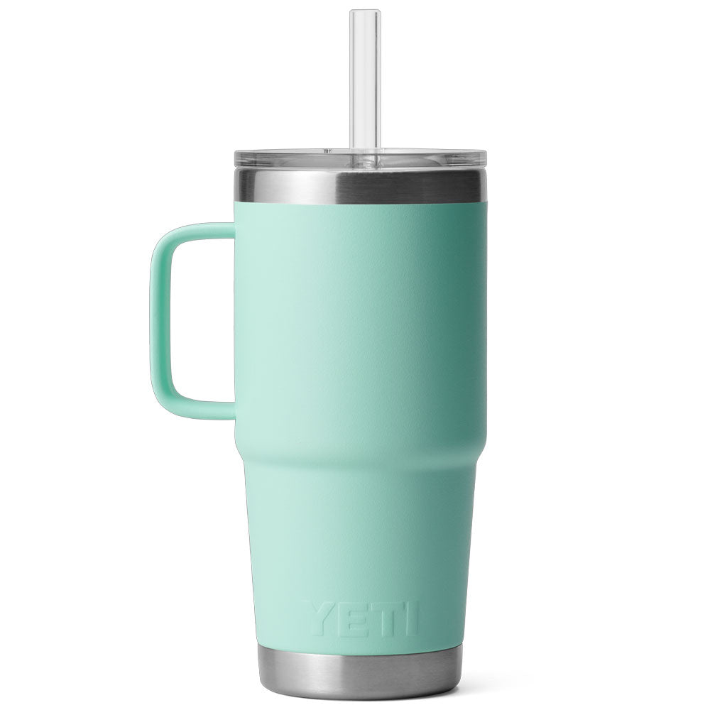 Yeti Rambler 25oz Straw Mug - Seafoam
