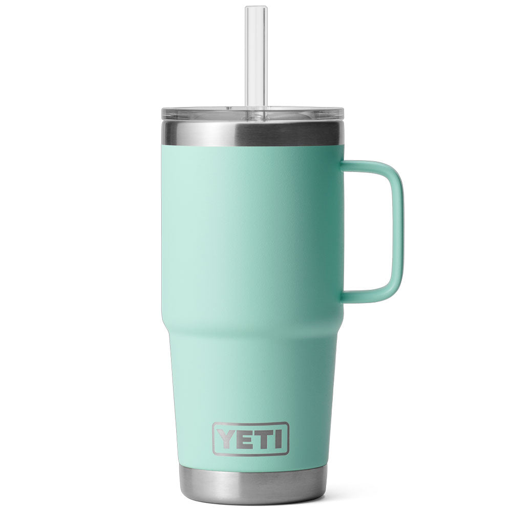 Yeti Rambler 25oz Straw Mug - Seafoam