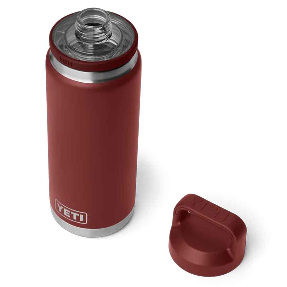 Yeti Rambler 26oz Bottle With Chug Cap Stag Red