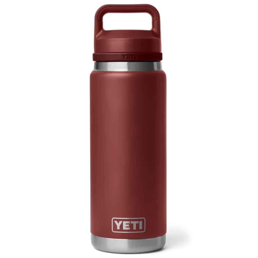 Yeti Rambler 26oz Bottle With Chug Cap Stag Red