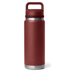 Yeti Rambler 26oz Bottle With Chug Cap Stag Red