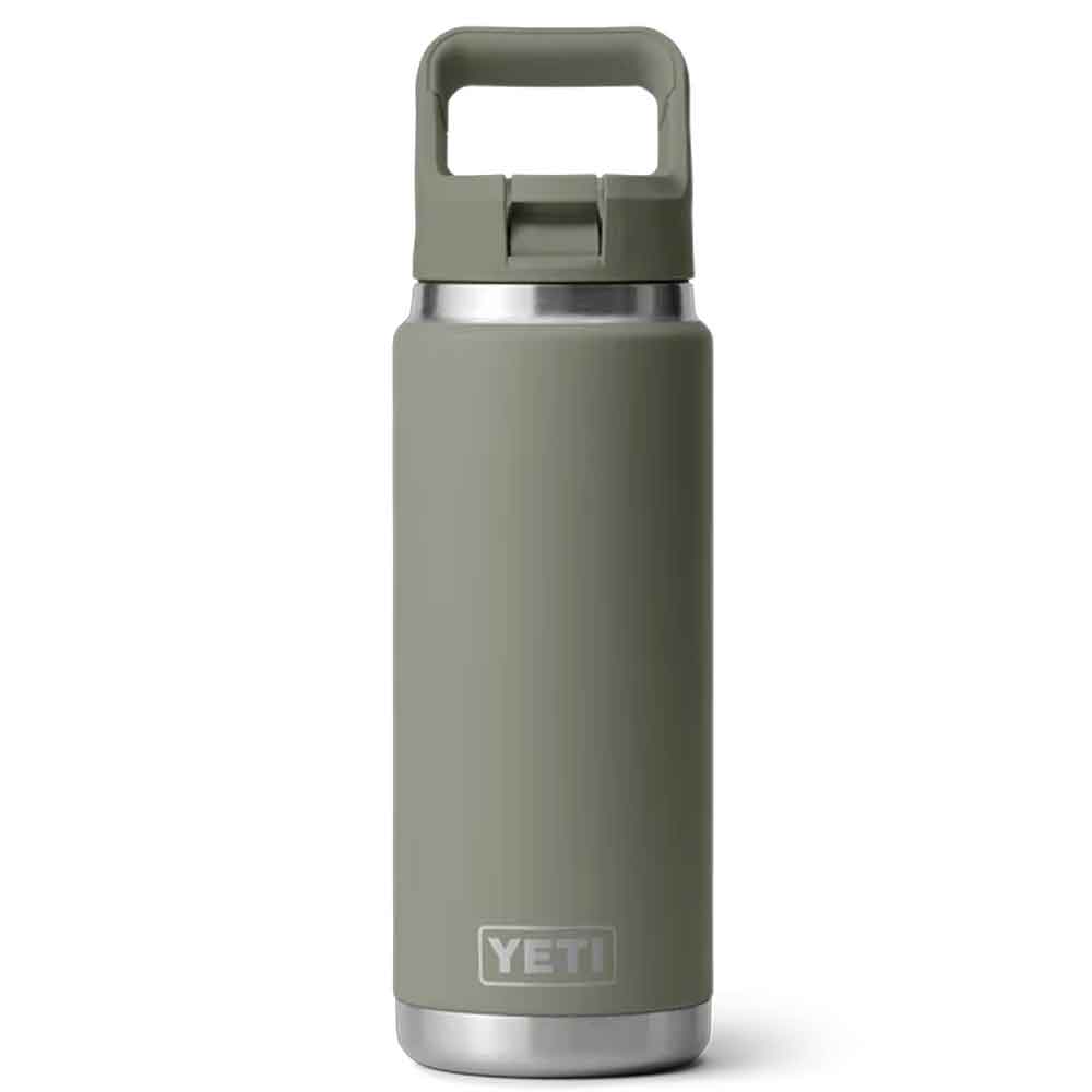 Yeti Rambler 26oz Colour Straw Bottle Pampa Light Green
