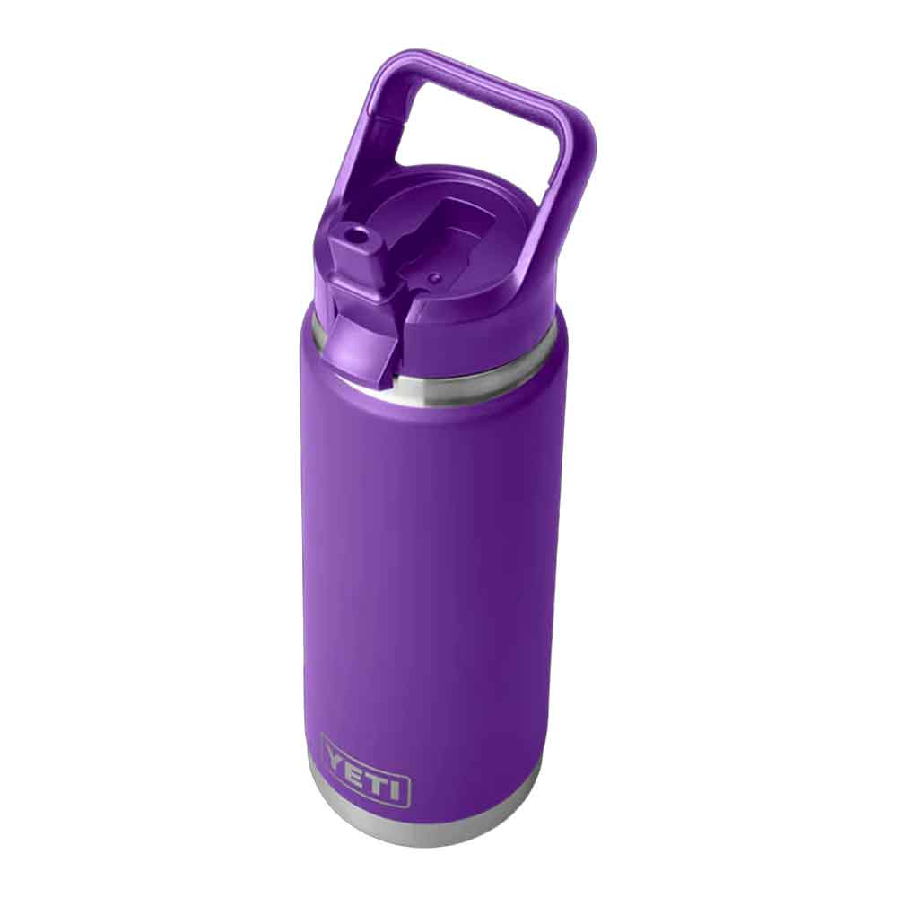 Yeti Rambler 26oz Colour Straw Bottle Pace Purple