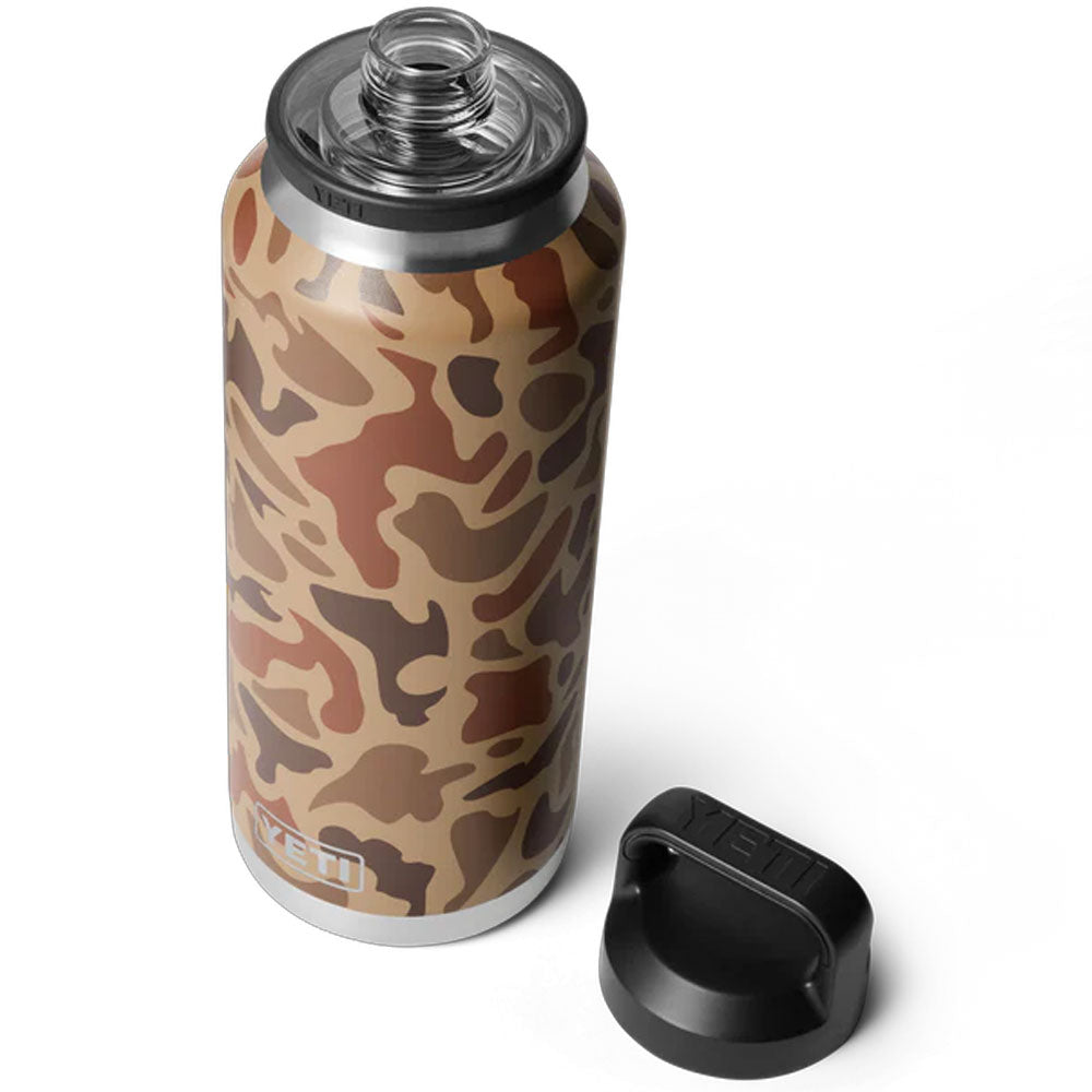 Yeti Rambler 36 Oz Bottle With Chug Cap - Wetlands Camo