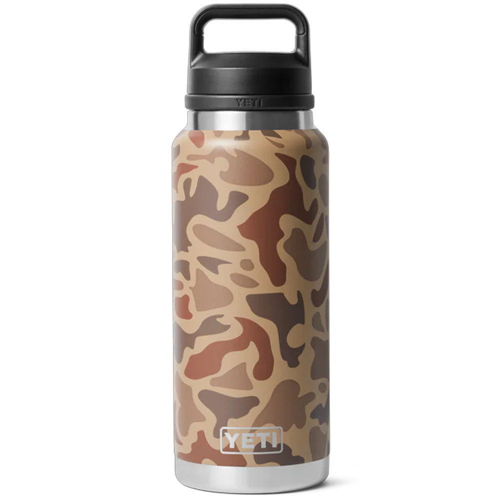 Yeti Rambler 36 Oz Bottle With Chug Cap - Wetlands Camo