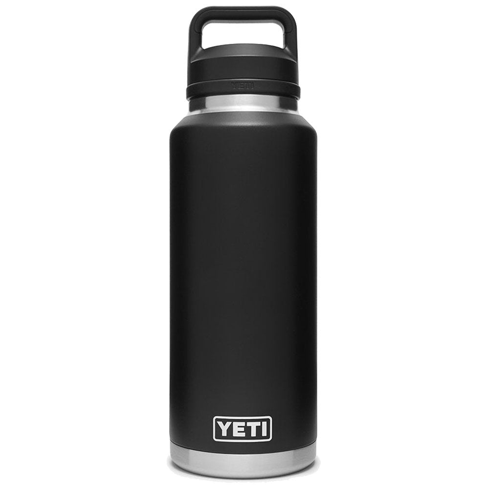 Yeti Rambler 46 Oz Bottle With Chug Cap - Black