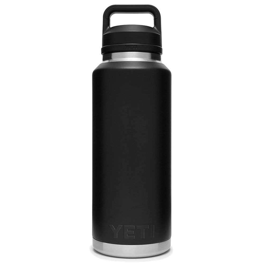 Yeti Rambler 46 Oz Bottle With Chug Cap - Black