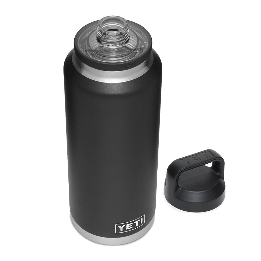 Yeti Rambler 46 Oz Bottle With Chug Cap - Black