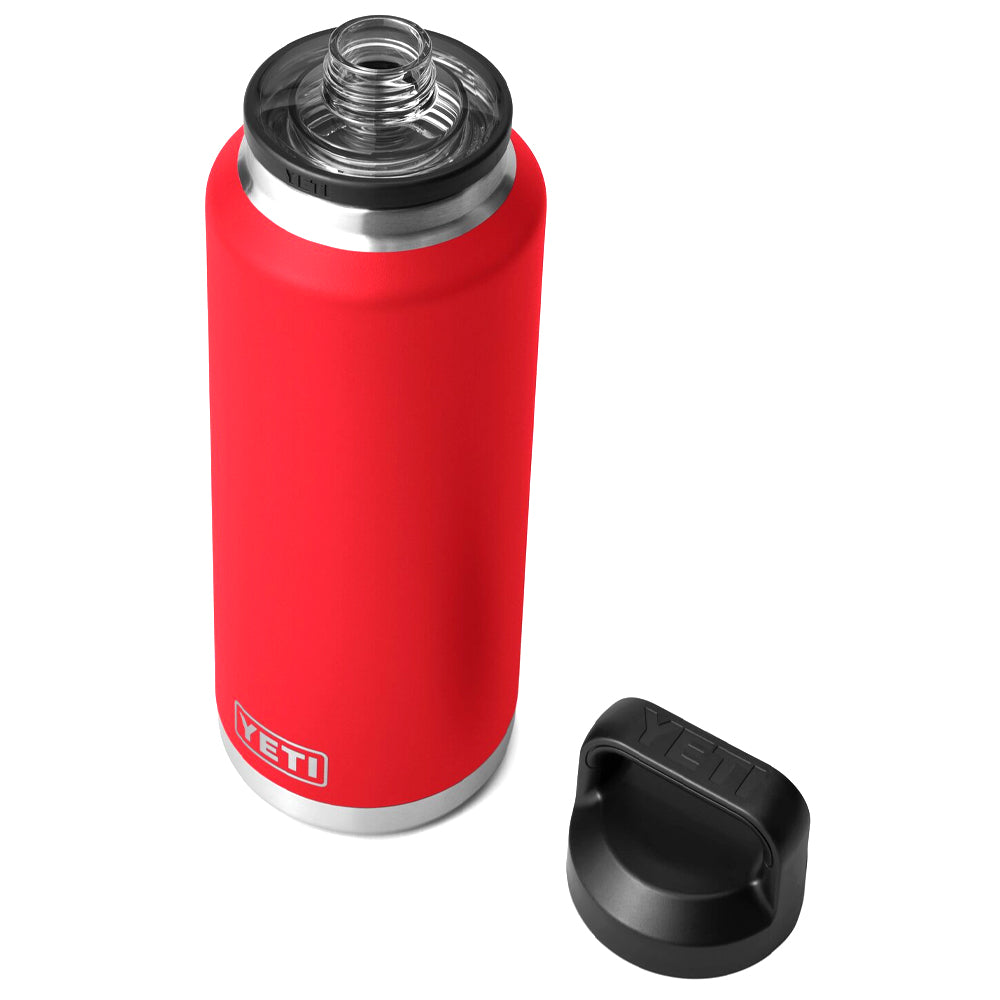 Yeti Rambler 46 Oz Bottle With Chug Cap - Rescue Red
