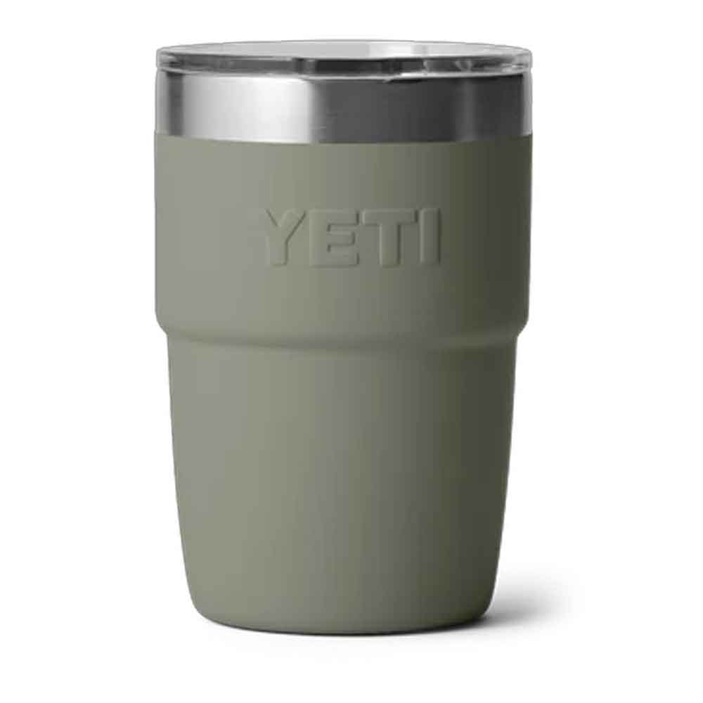 Yeti Rambler 8oz Stackable Cup Pampa Light Green