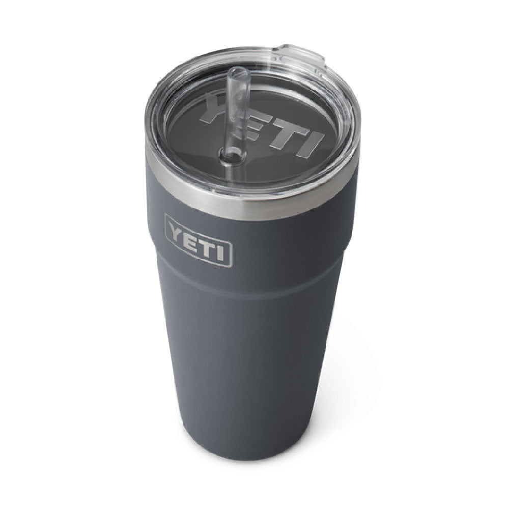 Yeti Rambler Straw Cup - Charcoal