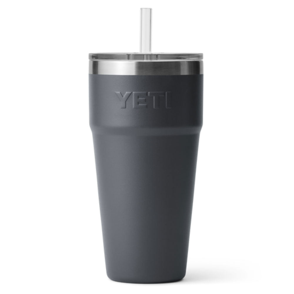 Yeti Rambler Straw Cup - Charcoal