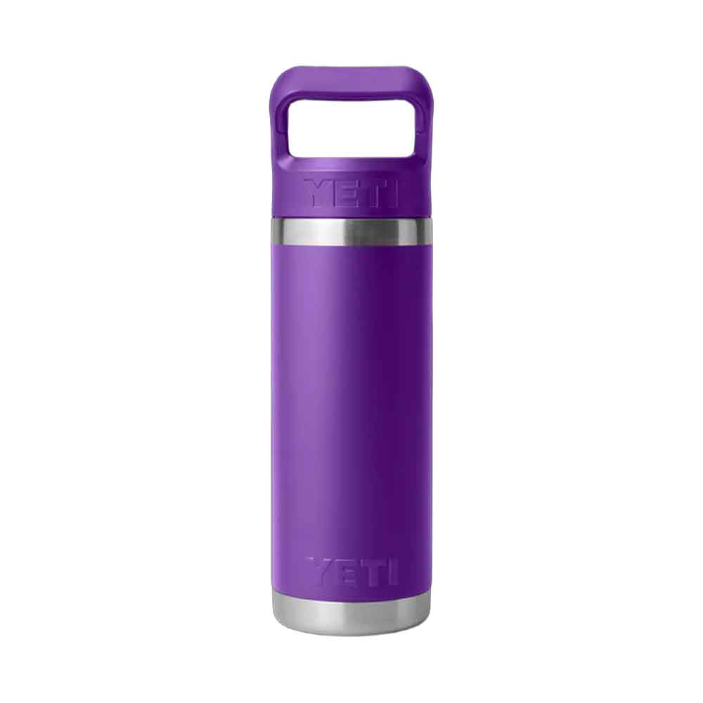 Yeti Rambler 18oz Colour Straw Bottle Pace Purple