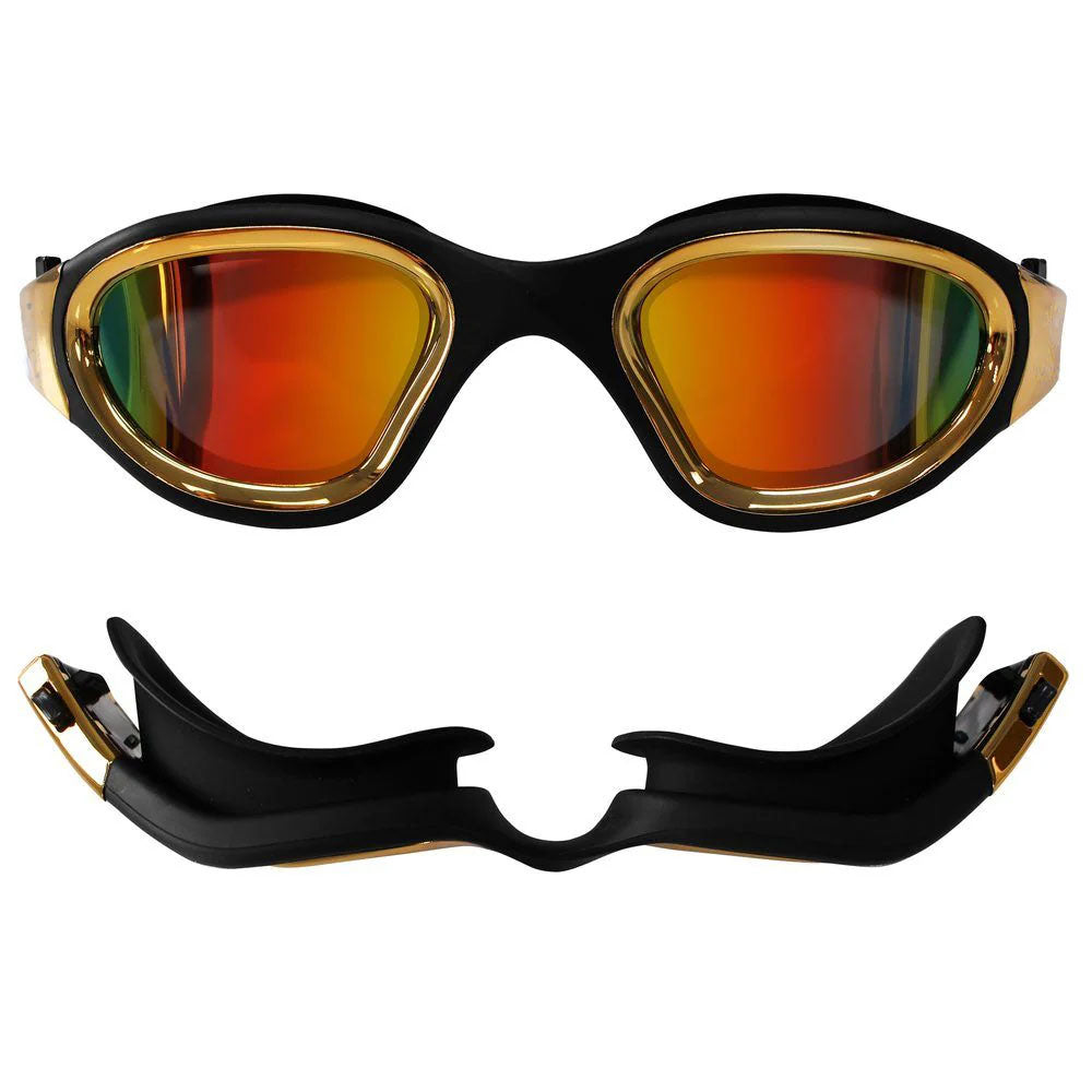Zone 3 Vapour Polarised Swim Goggles - Black / Gold