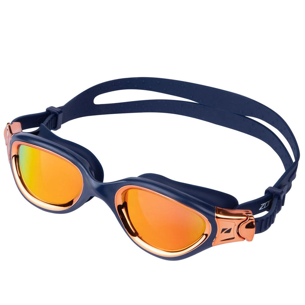 Zone 3 Venator-X Polarised Swim Goggles - Navy / Copper