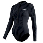 Zone 3 Womens Yulex Long Sleeve Suit - Obsidian