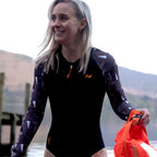 Zone 3 Womens 'OWS Renew' Long Sleeve Swimsuit