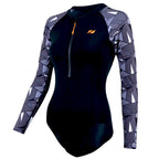 Zone 3 Womens 'OWS Renew' Long Sleeve Swimsuit