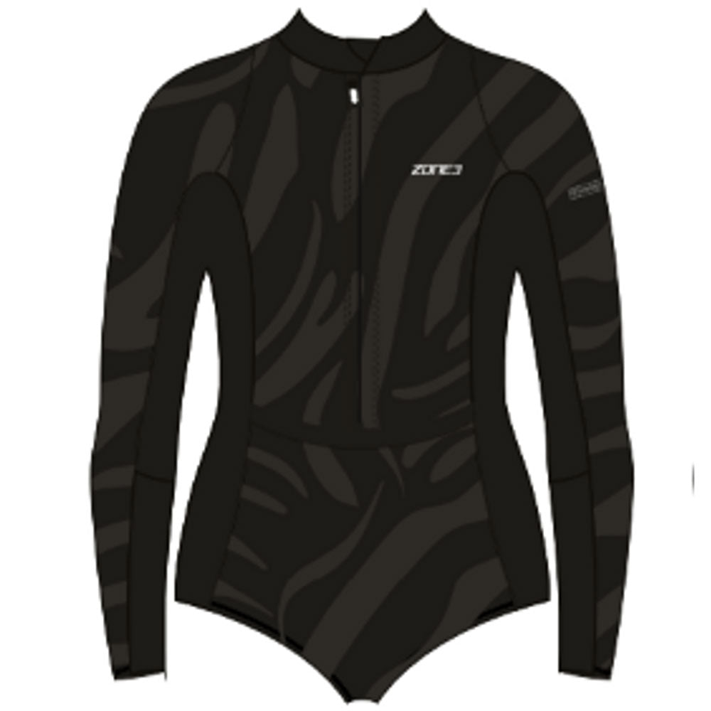Zone 3 Womens Yulex Long Sleeve Suit - Obsidian