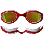 Zone3 Attack Polarised Swim Goggles Red White